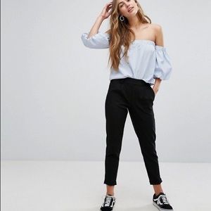 Bershka Black Chinos